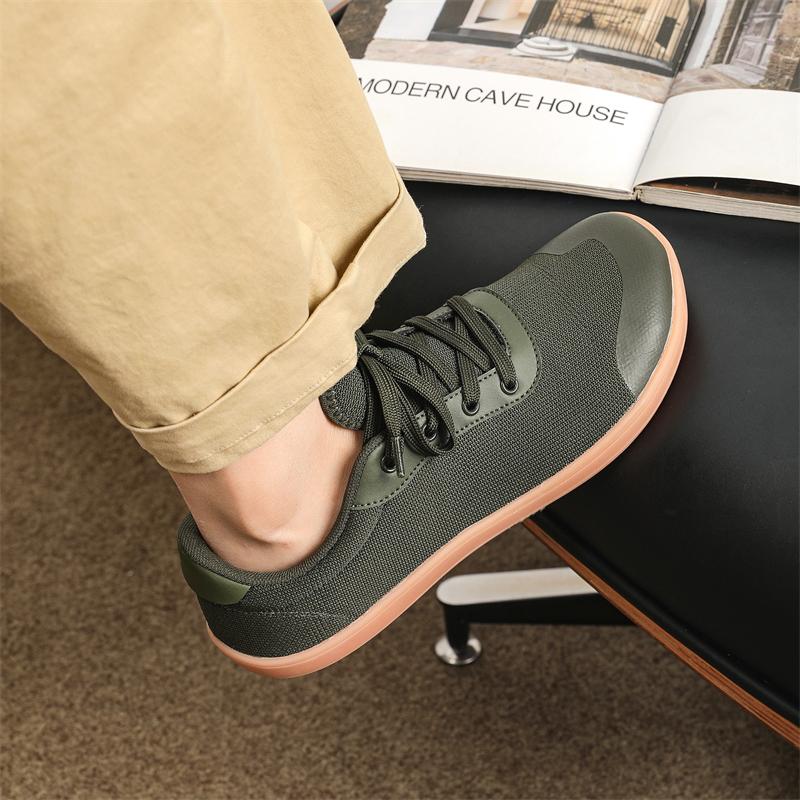 Wide Toe Men'S Shoes Women'S Wide And Minimalist Barefoot Sports Shoes Rubber Outsole With Loose Sole | Best Relaxing Large Size