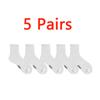 5Pairs Sport Socks Thickened Bottom Sweat Absorb Breathable Cycling Running Socks Men Shock Proof Anti-Skid Basketball Socks