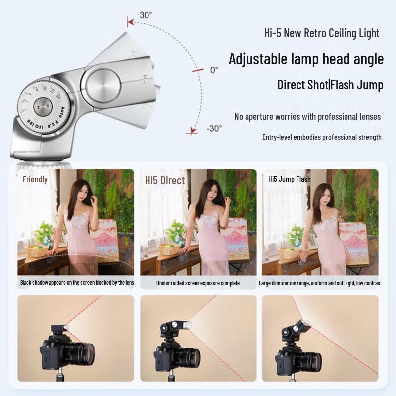 JINBEI Hi-5 Retro Portable Camera Flash