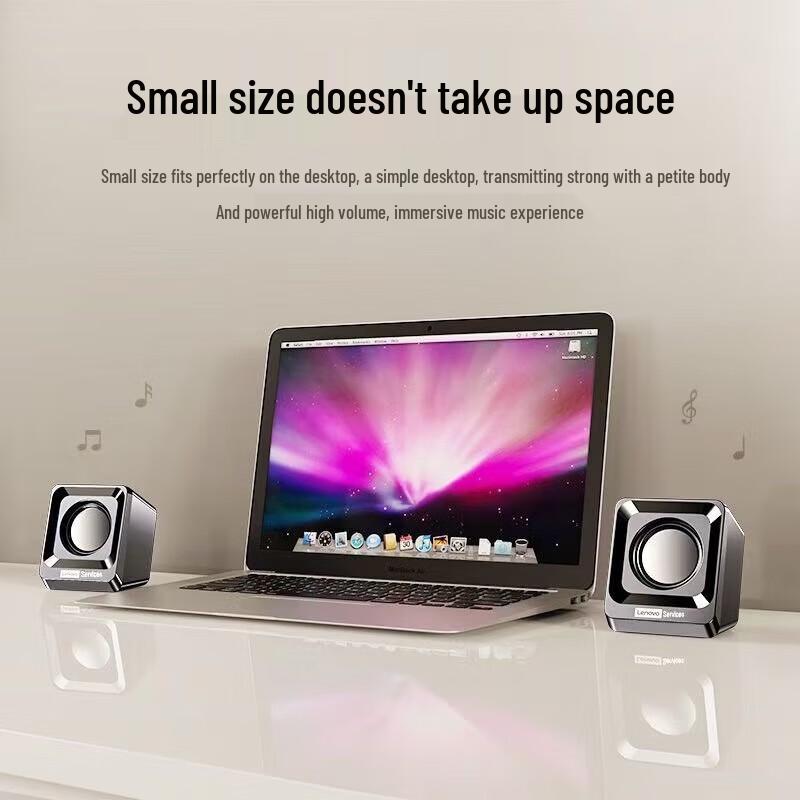 Lenovo Services A01 Bluetooth & Wired Desktop Speaker