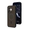 For Honor 600e / 600 Lite Case Luxury Magnetic Matte Skin-Friendly Triangular Grain Leather Cover For Shockproof For Magsafe