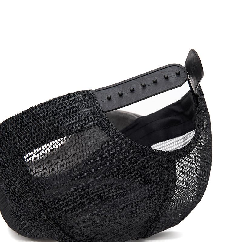 Baseballkappe Sommer Unifarben Atmungsaktive Netzkappe Outdoor Sonnenschutzkappe