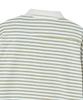 BEYOND CLOSET [Collection Line] Toweling Fabric Stripe Open Collar Short Sleeve Shirt Yellow