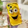 Phone Case: 2D Flat Design Suitable for iPhone 18 17 16 15 14 13 Pro Protective Case, Big Laughing Face, Perfect Christmas and Halloween Holiday Gift