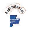 4pcs 4-String Acoustic Bass Strings 40 60 75 95 Carbon Steel Hexagonal Core Alloy Bass Strings for Beginners Easy To Use