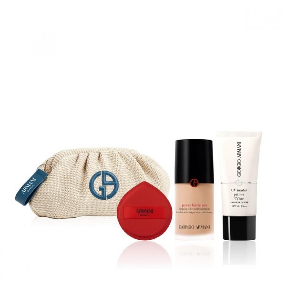 Armani Beauty Power Fabric Pro Foundation Uv Master Primer Set No. 1.75/mauve
