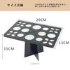 Copeflap Makeup Brush Stand Drying and Storage Stand for Makeup Brushes - (White)