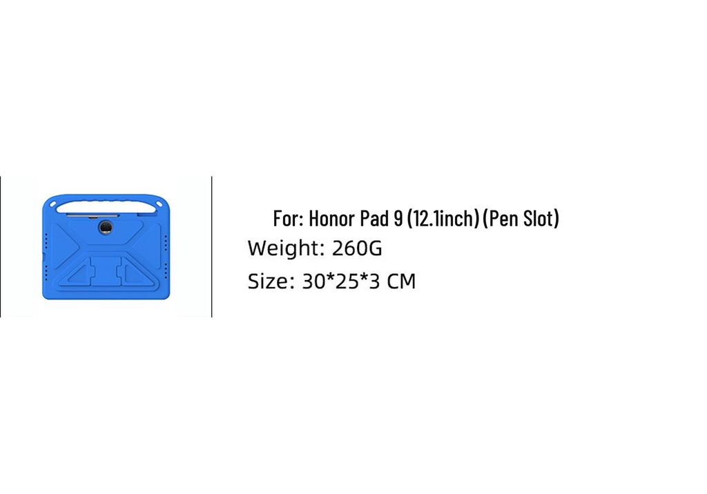 Honor 10/9 12.1" Kids Drop-Proof Tablet Case with Stand