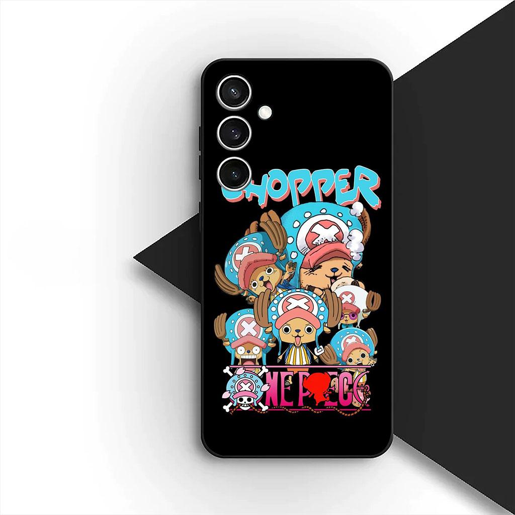 

One Luffy Pieces Tony Chopper Phone Cover for Samsung Galaxy S25 S24 S23 FE Ultra Plus S7 Edge S25+ S23+ A56 5G Soft Case Galaxy S7 edge