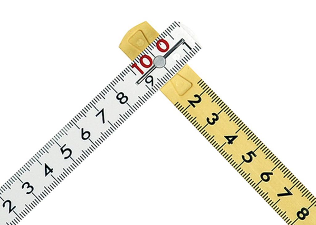 Shinwa Sokutei Fiber Folding 10 Cm 78841 Ruler, Folds, Display, 2m,