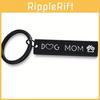 Premium Stainless Steel Dog Mom Keychain Ideal Gift For Pet Lovers On Any Occasion