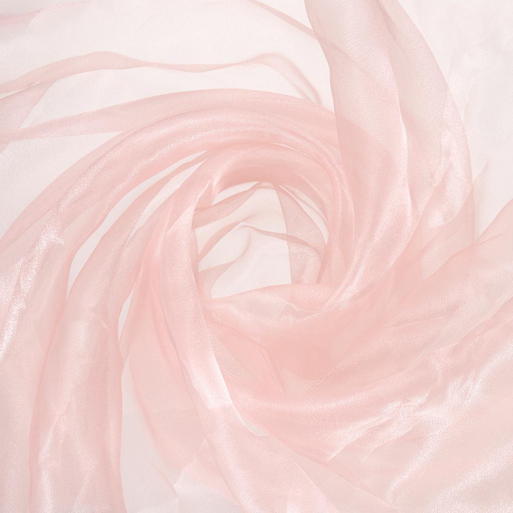 Organza Tulle Roll Fabric 60" Bridal Solid Sheer Organza Crystal Organza Sheer Silky Fabric for DIY Craft Table Home Decoration