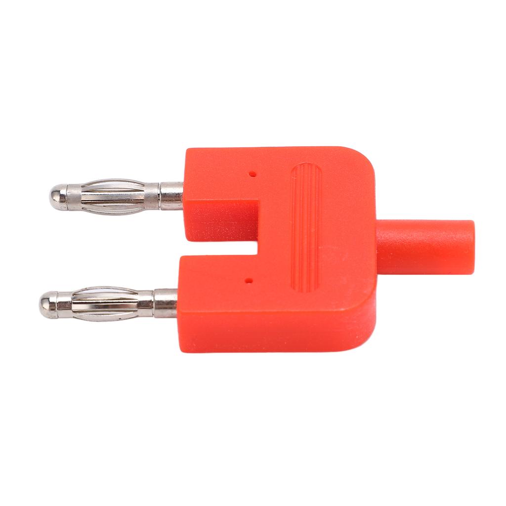 5Pcs Dual Banana Plug Double Row 1 Female to 2 Male Strong Connectivity Good Conductivity Banana Plug
