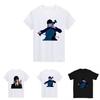 Die Addams Family Wednesday Unisex T-Shirt Top Stilvoll Weich Atmungsaktiv Bequem