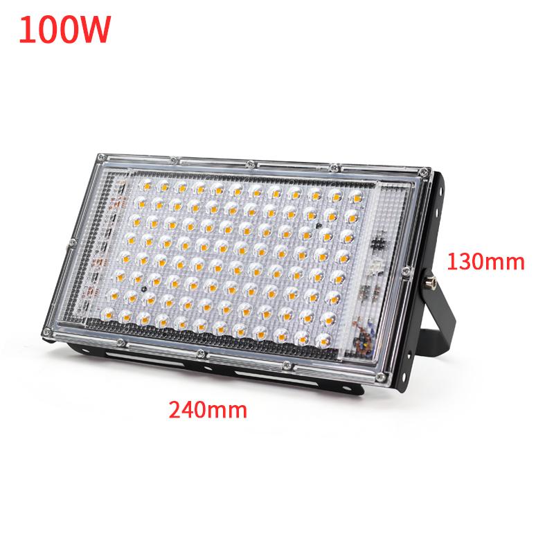LED Floodlight 50W 100W 150W IP65 Waterproof 220V 240V Outdoor Floodlight Spotlight LED Reflector Street Lamp Garden Lighting