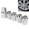 4PCS Car Wheel Nut Locks M12x1.5MM 32MM Height Steel Universal Automobile Components