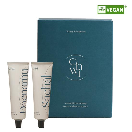 Chwi Hand Cream Set (Bamboo + Temple) 50ml*2
