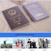 Durable Transparent Waterproof Passport and Travel Document Holder with Multiple Card Slots