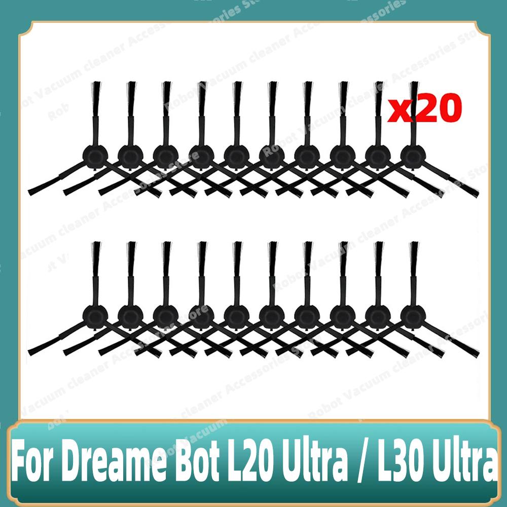Fit For Dreame Bot L20 Ultra / L30 Ultra / X20 Pro Supplies Accessories Main Side Brush Mop Cloths Hepa Filter Dust Bags Parts