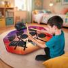 Electronic Drum Playmat Colorful with Pedal Vibrant for Toddlers