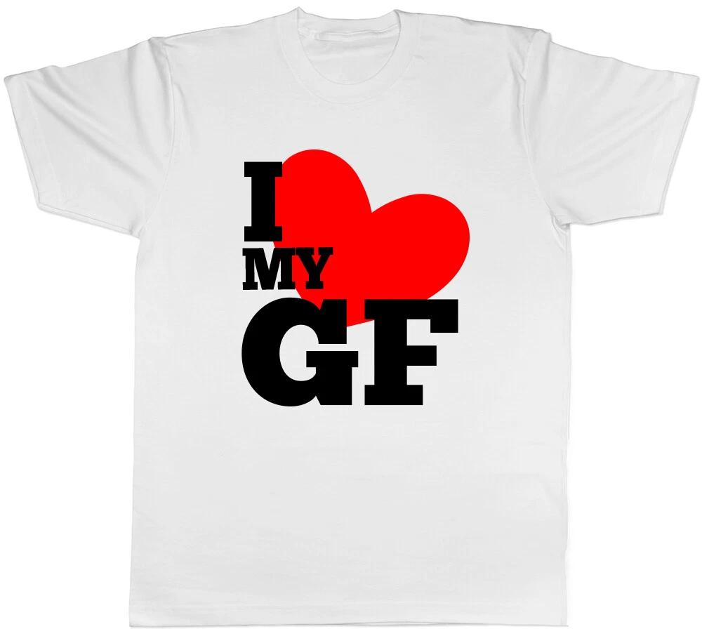 I Love my Girlfriend Mens T-Shirt Tee XXXL