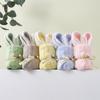 1PC Bow and Pearl Design Comfortable Wedding Cute Easter Party Gifts Rabbit Shape Bathroom Supplies Multiple Colors