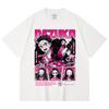 230 Gsm 100% Cotton Demon Slayer V56 Nezuko Print Unisex Heavy Cotton T Shirt