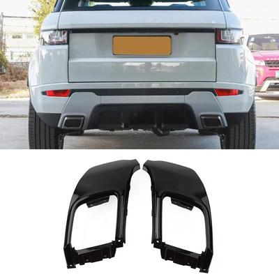1Pcs Rear Bumper Tail Throat Exhaust Pipe Trim For Land Rover Range Rover Evoque 2010 2011 2012 2013 2014 2015 2016 2017 2018