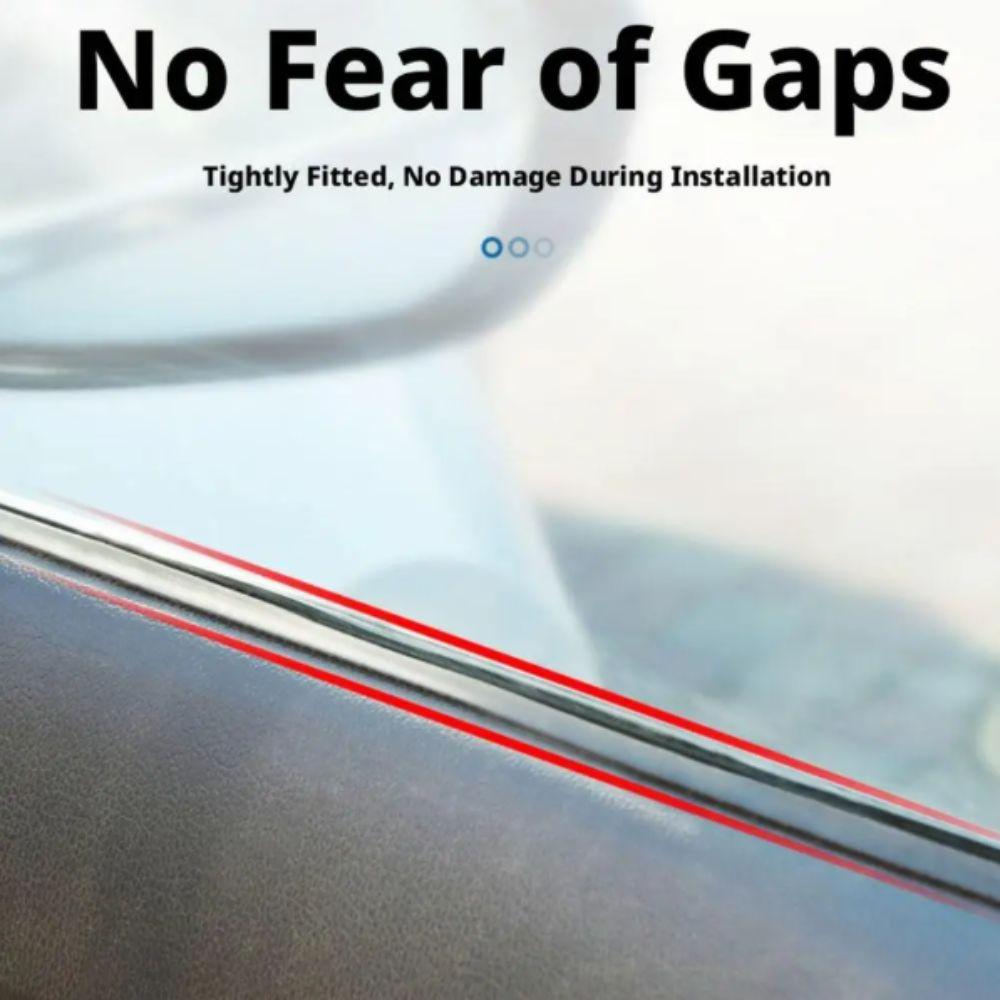 Rubber Material Car Rubber Sealing Strips V-Shape Design Waterproof Strip  Glass Gap Sealing