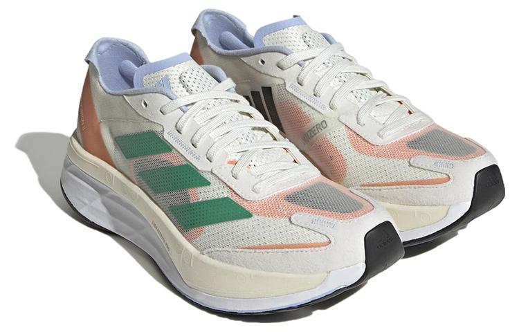 Adidas Wmns Adizero Boston 11 'White Tint Court Green' Women's HQ3697