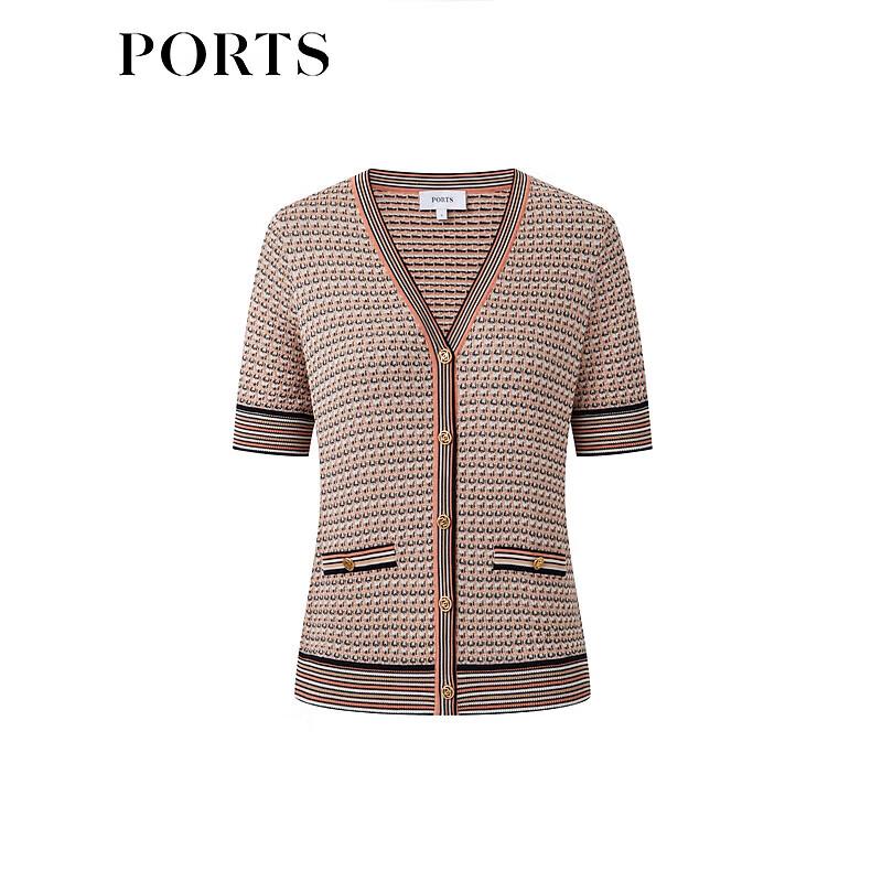 Ports Women's Short-Sleeve Knit Cardigan