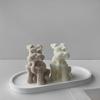 Stampo in Resina per Candele Animali Cane 3D Candela Aromaterapica Stampo in Silicone Decorazioni per la Casa