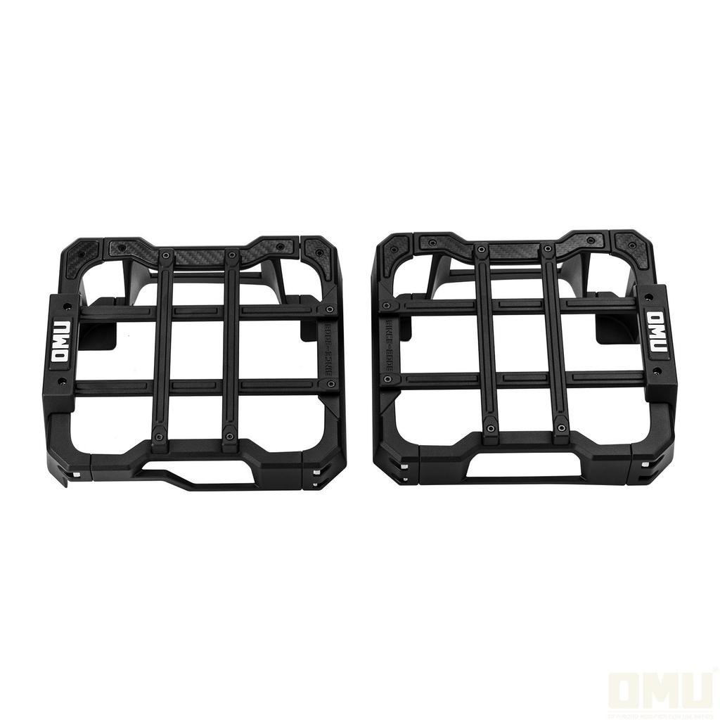 JL Wrangler Rear Taillight Protective Frame Shell - OMU Modified Brake Light Cover