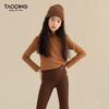 Taoding Mädchen Baumwoll-Langarmshirt mit Aufdruck