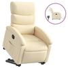 VidaXL Fauteuil Inclinable Électrique, Chaise de Relaxation avec Dossier et Repose-pied Réglables, Siège de Salon, Moderne, 3204011