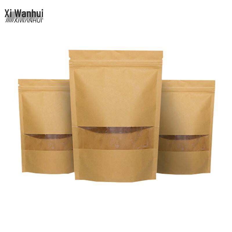 XWH Kraft Paper Self-Sealing Food Packaging Bags