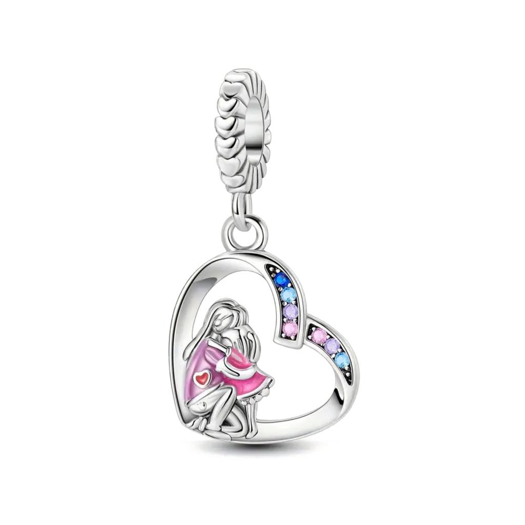 New Copper Charm Fit Original Bracelet Accessories Women Jewelry Crown Family Tree Swing Flower