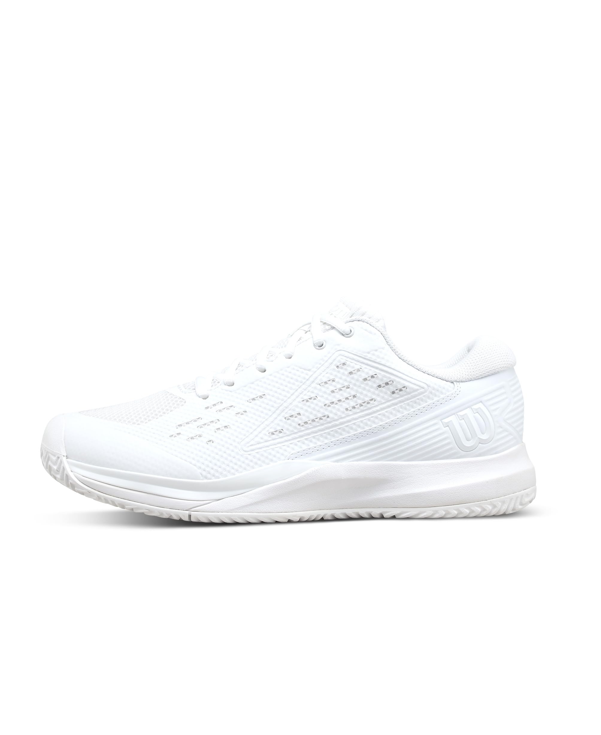 

Wilson RUSH PRO ACE Tennis Size 2E Men s Shoes, White/White/Black, 26.5 cm,