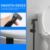 Handheld Bidet Sprayer Set 304 stainless steel Spray Gun Shower Handheld Toilet Bidet Faucet Sprayer Shower Nozzle Self Cleaning