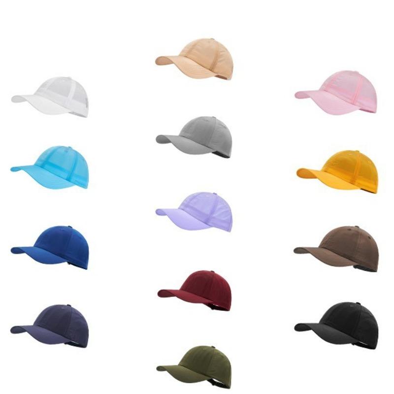 Summer Quick-drying Thin Baseball Cap Women's Outdoor Running Mountaineering Sunscreen Visor Breathable Versatile Cap