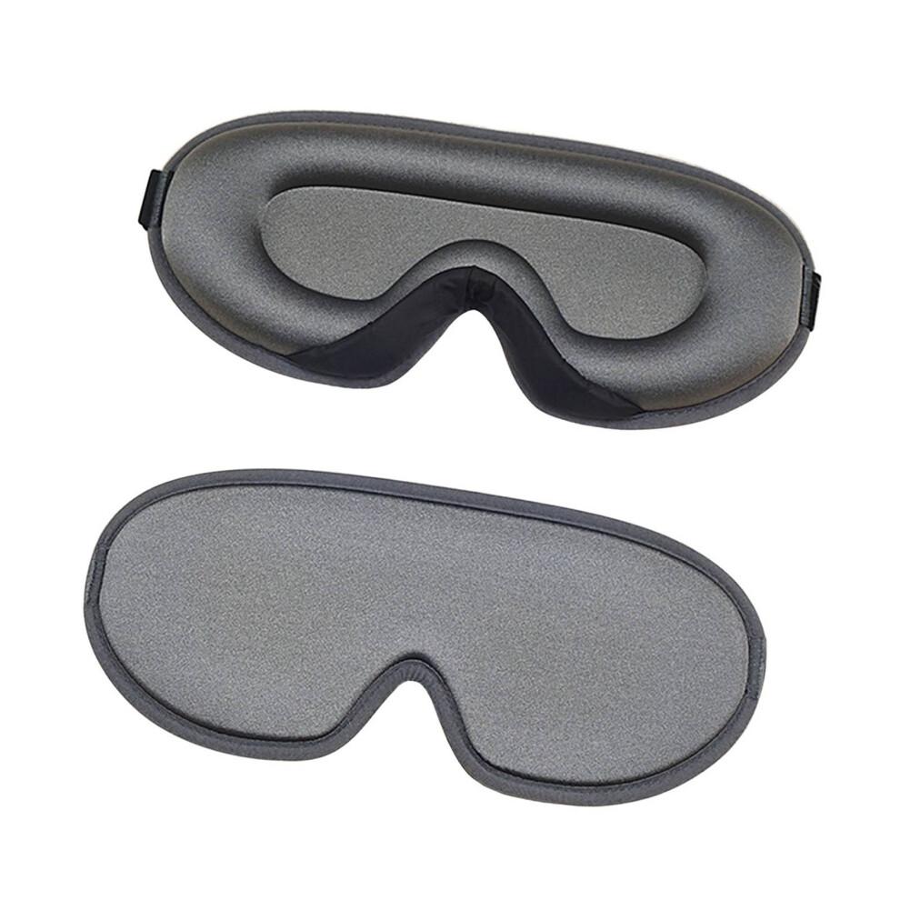 Light-blocking Sleep Mask for Women & Men, 3D Contoured Cup, Adjustable Strap