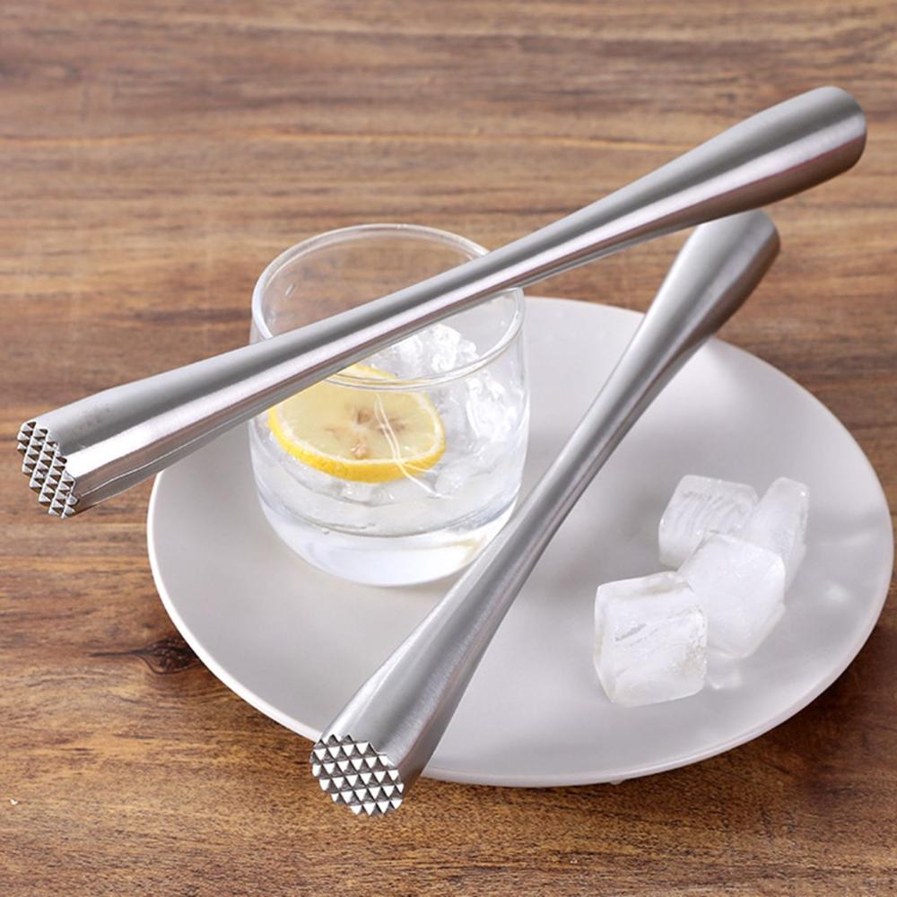 Bartender Rod Hammer Masher Old Fashioned Ice Crusher Mojito Muddler Stirrer Tool Cocktail Mixer