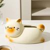 Ceramic Cat Tissue Box Luxury Paper Storage Holder Bathroom Decor Napkin Organizer  Hotel