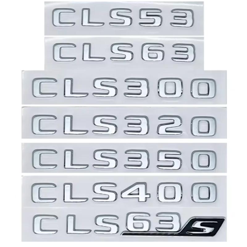 Autocolante Embleme Litere Logo Portbagaj Mașină Pentru Benz Clasa CLS 53 63 CLS260 CLS300 CLS400 CLS350 CLS320 C257
