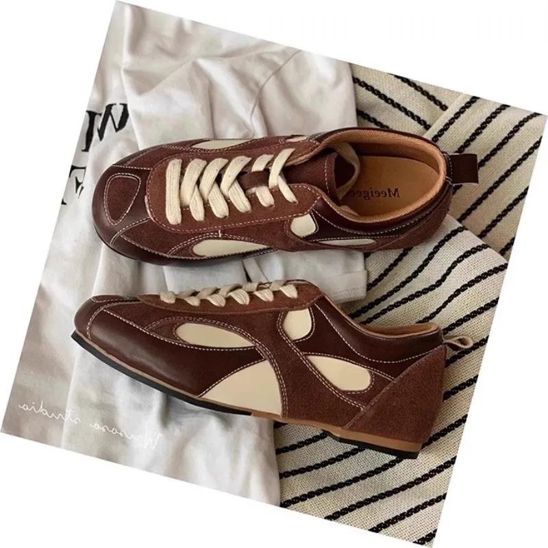 Women Spring Ballet Flats Elegant Round Shoes Ladies Comfort Street Style Soft Sole Ballerinas Shoes