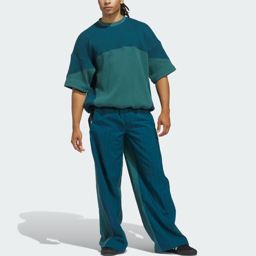 Adidas Originals La Cienega SS Oversized Knit Vintage Short Sleeve T-Shirt Unisex Tops JX6160