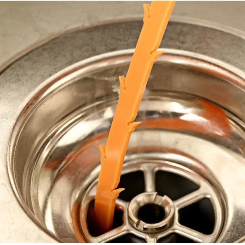 Pipe Dredger Pipe Hook Cleaner Hair Water Channel Dredging Tool Toilet Drainage Outlet Sewer Filter Kitchen Sink Cleaning Tools
