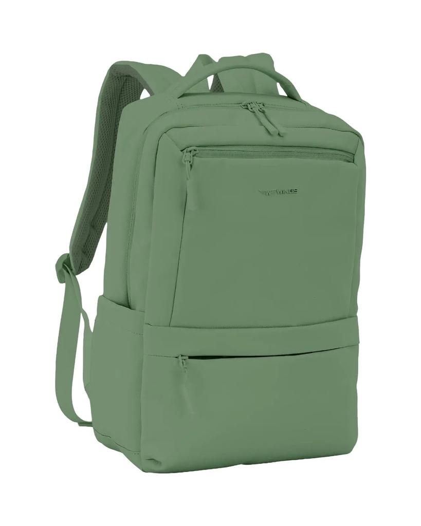Wings Cbp003 Cabin Backpack Hand Luggage Ryanair and Wizz Air Army Green