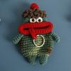 Key Protector Hand Knitted Key Case Pull Out Handmade Key Pouch Finished Product Funny Key Holder Daily Use