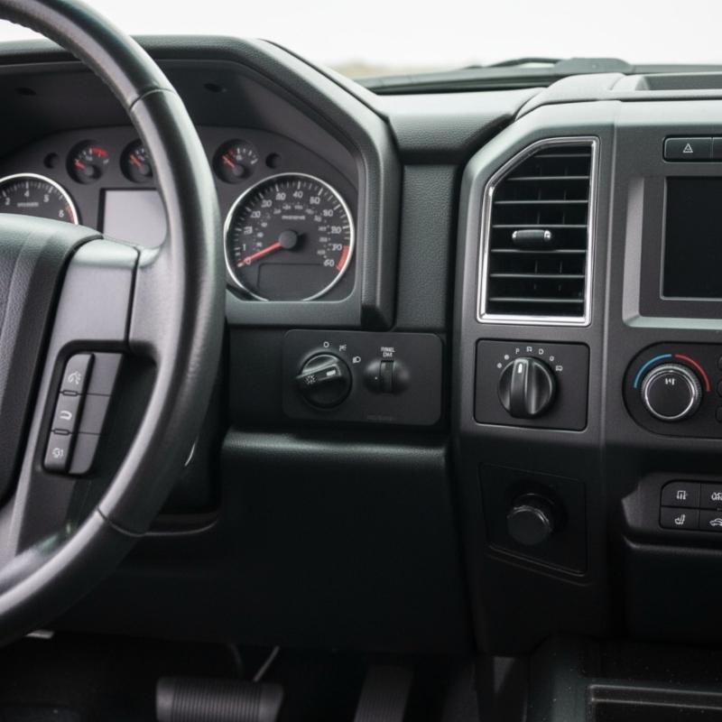 Headlight Switches Panel Trim Cover 88924369, F81Z11654AA Headlight Switches Buttons Panel Cover Trim